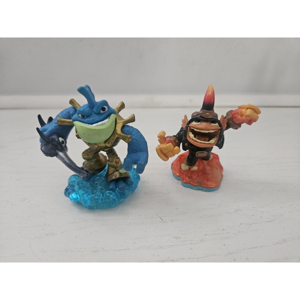 Skylanders Swap‎ Force Lot of 2 Figures Preowned Blue Bottom *Read*